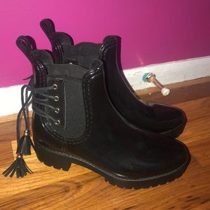 rain booties!